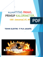 Pertemuan 11 Kuantitas Panas