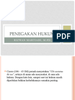 Penegakan Hukum Secara Konstitusional