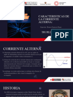 Caracteristicas de La Corriente Alterna