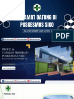 Profil Dan Capaian Program Puskesmas Siko Bulan Januari Sampai November 2022