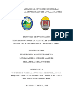 Proyecto Final Diagnostico de La Maestria en Economia en El Turismo