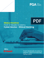 Silabus - Cyber Novice - Ethical Hacking