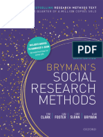 Brymans Social Research Methods, 6th Edition (Clark Etc.)