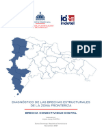 11 Diagnóstico de Las Brechas Estructurales de La Zona Fronteriza Conectividad Digital