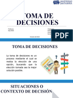 Toma de Decisiones 1