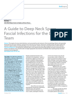 A Guide To Deep Neck Space Fascial Infections Fot The Dental Team
