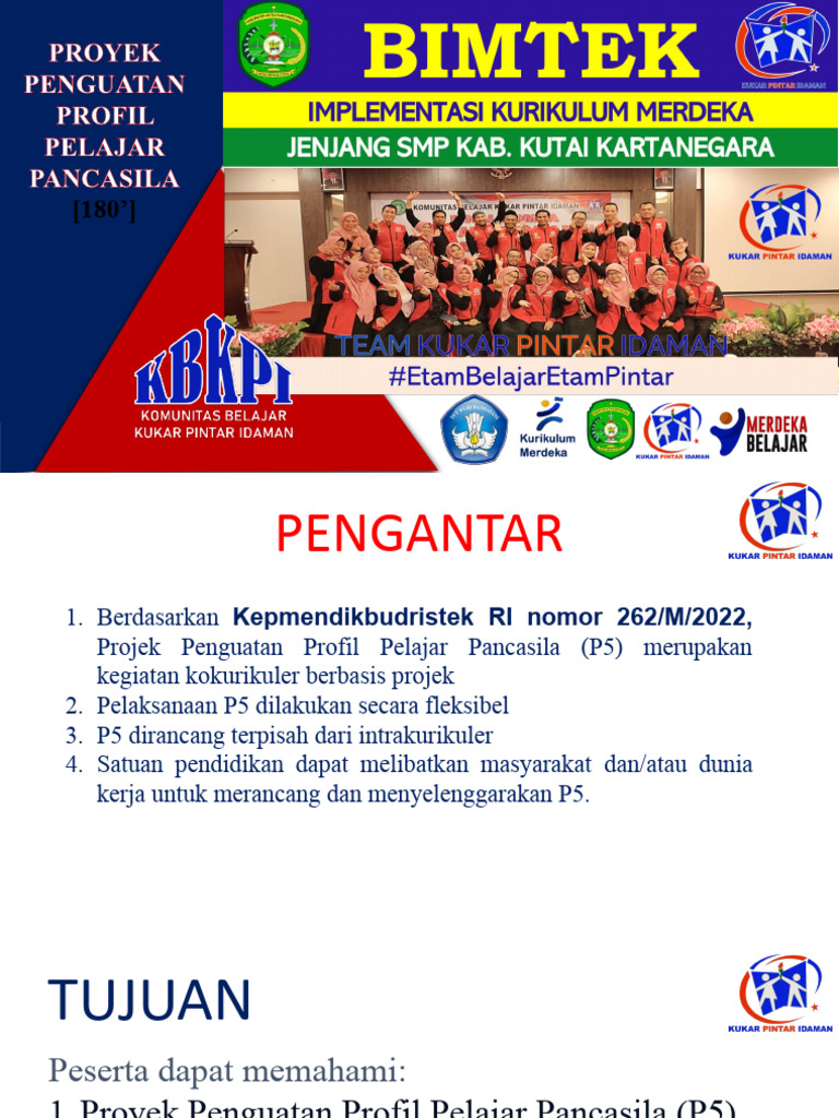 Materi P5 Kurikulum Merdeka | PDF