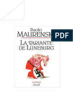 La Variante de Luneburg Maurensig