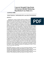 2019 - (PC) - Monitoring Concrete Strength Using Strain Energy Based Structural Health Monitoring Technique - Hypothetical Case Study of A Gravity Dam