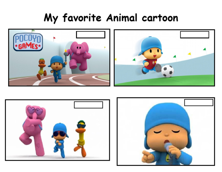 My Favorite Animal Cartoon | PDF