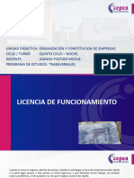 Licencia de Funcionamiento