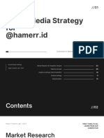 Social Media Plan For @hamerr - Id