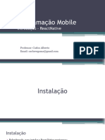 PM - 03 - Introdução ReactNative