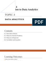 Topic 3 - Data Analytics
