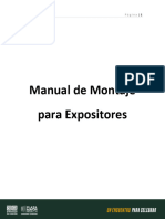 Manual Del Expositor - Espoartesano 2023. 260323