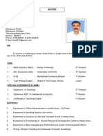 Resume-Sub KUMAR T2