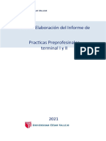 Guía de Elaboración Del Informe de Praticas - Avance