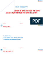 PCD.QD KÊ ĐƠN THUỐC KÊ ĐƠN DANH MỤC THUỐC KHÔNG KÊ ĐƠN.NLV.2023