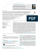 Formulation and Characterization of Thiolated Chitosan Poly - 2023 - Saudi Pharm