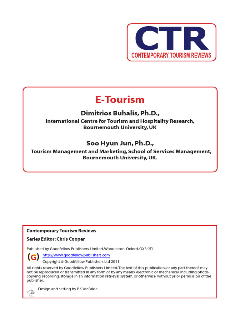Buhalis Dimitrios E Tourism Information Pdf Web 2 0 Internet