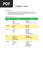 Chapter 4 Java