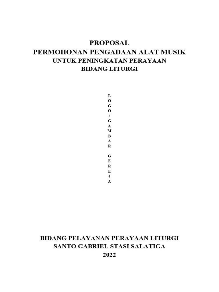 Proposal pengajuan orgen pdf