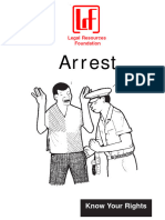 LRF Arrest Rights Booklet 1112