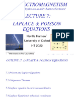 Poisson & Laplace Equation Helping Notes
