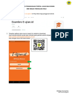 Petunjuk Penggunaan Aplikasi E-Ujian Bagi Siswa
