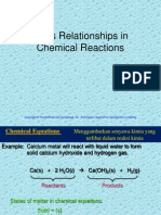 Mass Relationships in Chemical Reactions