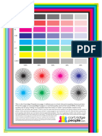 Toner Print Quality Sheets Colour
