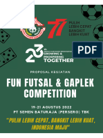 PROPOSAL KEGIATAN FUN FUTSAL - GAPLEK SKSB 2022 Update 110822 Rev 01