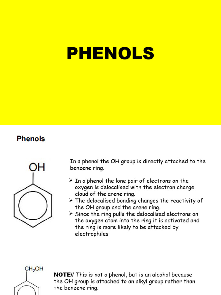 Phenol PDF Acid Hydroxide