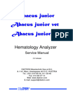 Diatron Abacus Junior Hematology Analyzer - Service Manual1