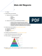Análisis Del Negocio - PDF