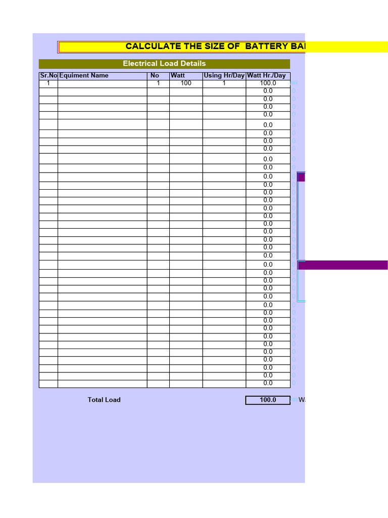 BatterySizeCalculator (UPS) Copy2 PDF