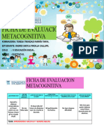 Ficha de Evaluación Metacognitiva
