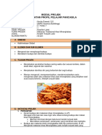 Modul Projek - Keripik Tunjuak Lado - Fase D