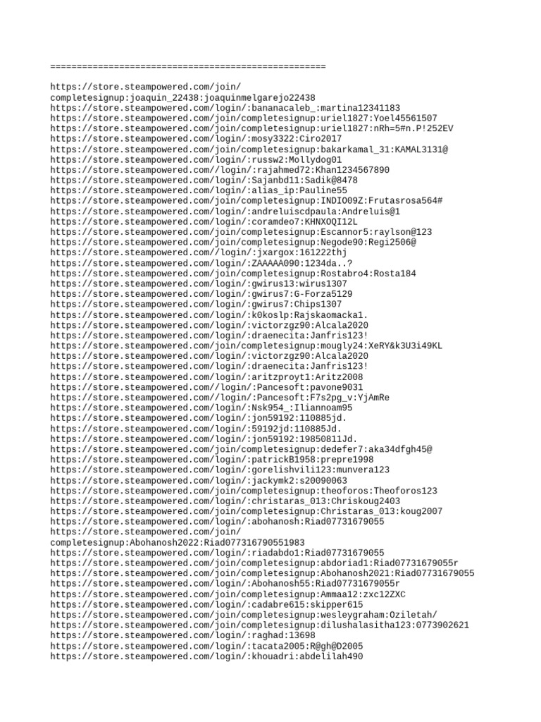 5000x steam account pdf