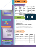 Educational Background: BSC Degree in Information Technology