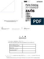 15670326-Hitachi Zaxis Zx120-3 Zx130-3 Zx130k-3 Zx130lcn-3 Excavator Equipment Components Parts Catalog Manual