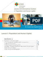Lesson 3. Population and Human Capital