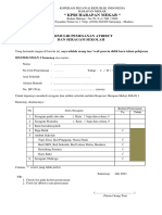 Form Pemesanan Seragam 2023