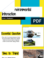 Human-Environmental Interaction Slides-Videos