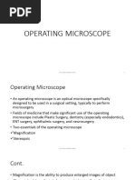 Operating Microscope