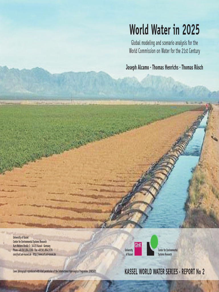 World Water in 2025 PDF Evapotranspiration Water Scarcity
