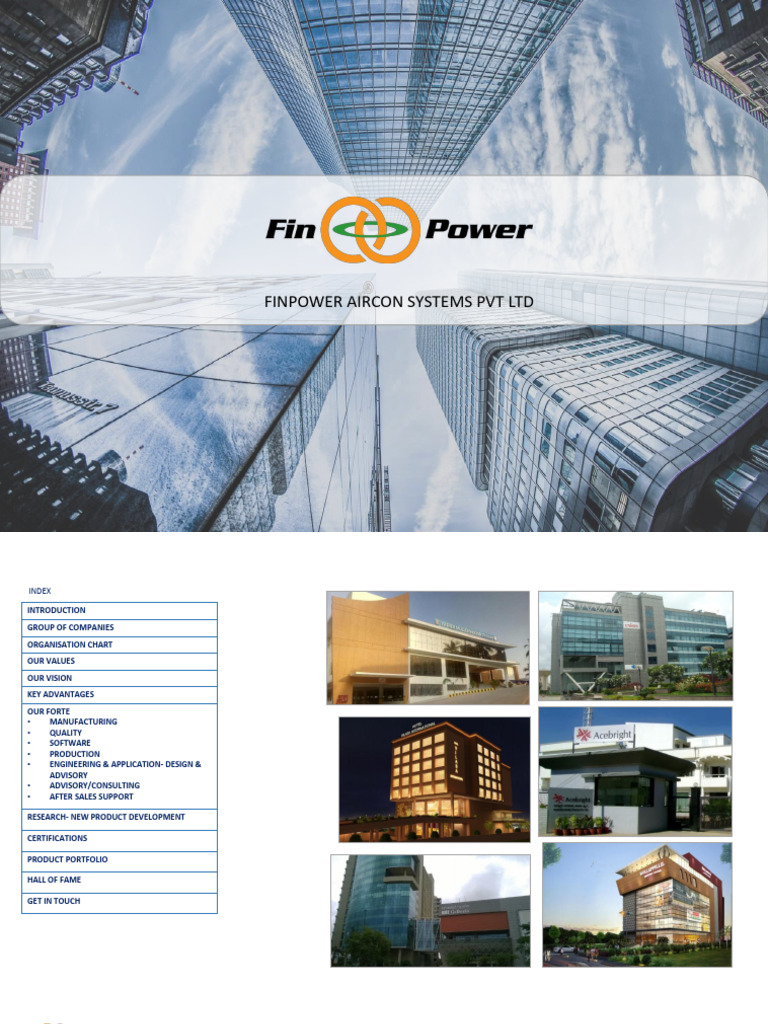 Finpower India New | PDF | Heat Exchanger | Sales