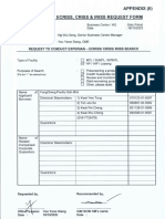 Experian - Ecriss, Criss & Iriss Request Form: Appendix (Ii)