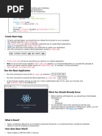 React Notes