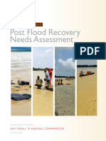 Post Flood Recovery Needs Assessment NPC